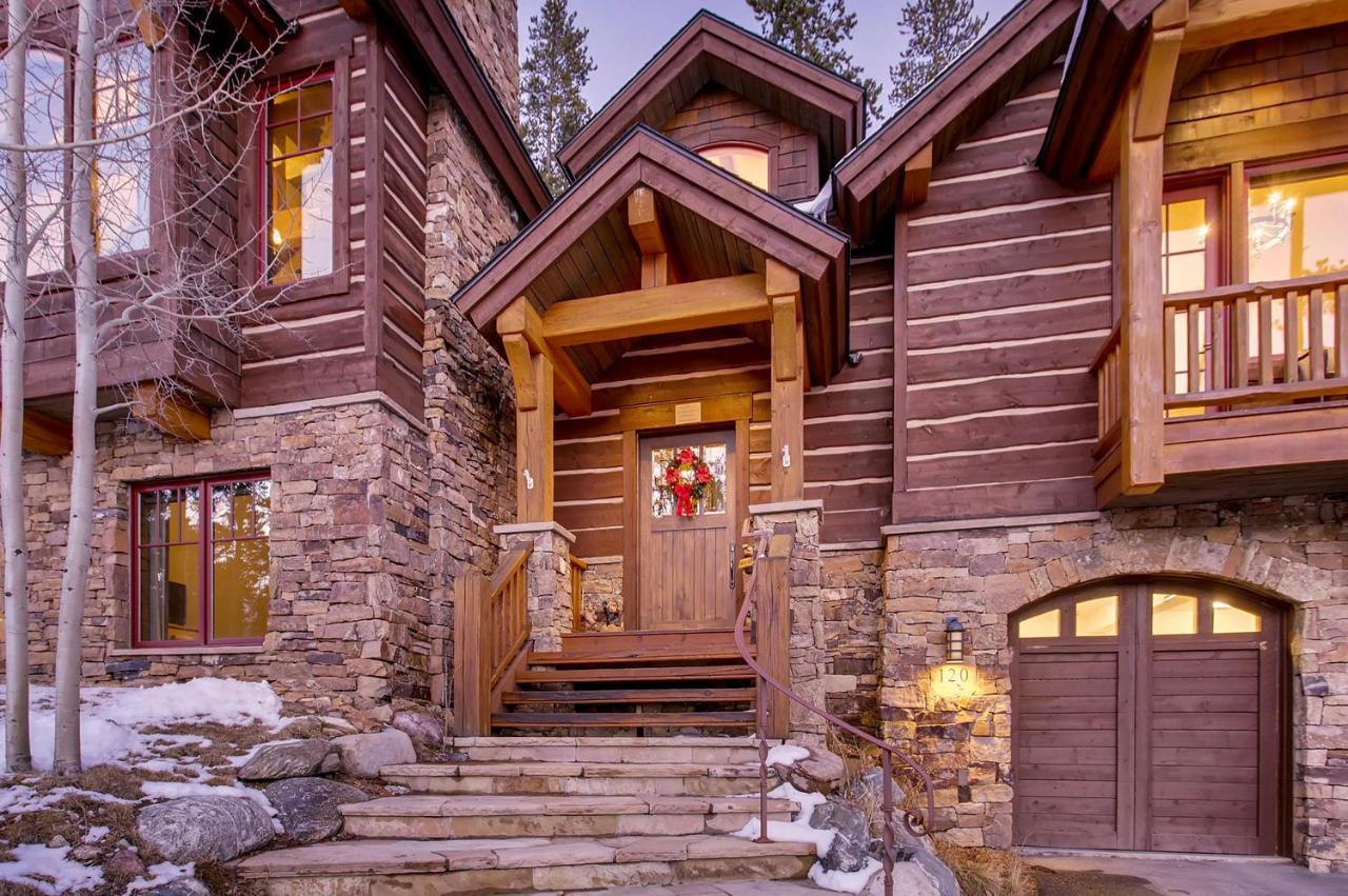 Rustic Timber Lodge Breckenridge Exterior photo